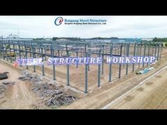 مبنى مستودع من هيكل فولاذي