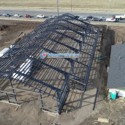 بناء مبنى صناعي متجهز بناء بنية فولاذية مبنى مستودع