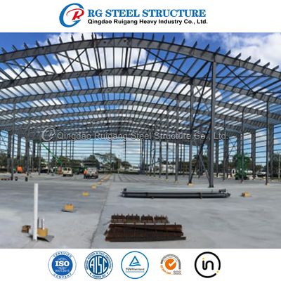 مبنى هيكل فولاذي مصنوع مسبقاً من فولاذ واسع المدى
