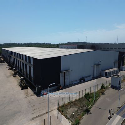 مستودع هيكل فولاذي مخصص بمواد مقاومة للحريق