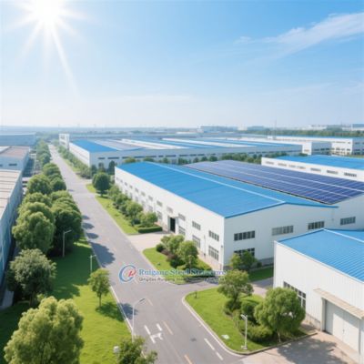 مستودع هيكل فولاذي مخصص مع مساحة مكتبية