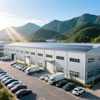 الهيكل الفولاذي المخصص مستودع قسم H المجهز للتخزين