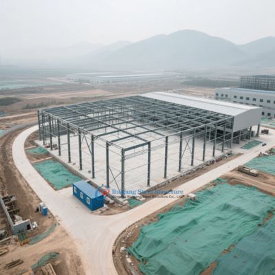 Customized Prefabricated Industrial Shed Designs For Steel Structure  Godown