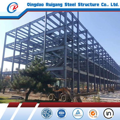 هيكل فولاذي إطاري مبنى صناعي متعدد الطوابق مُسبق الصنع