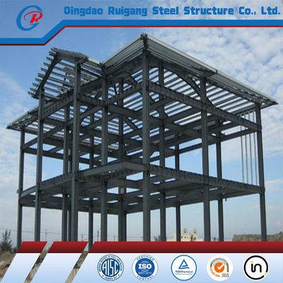 بنية معدنية معزولة سابقة الصنع متعددة الطوابق 3 طوابق بناء منزل للوحات السندويش