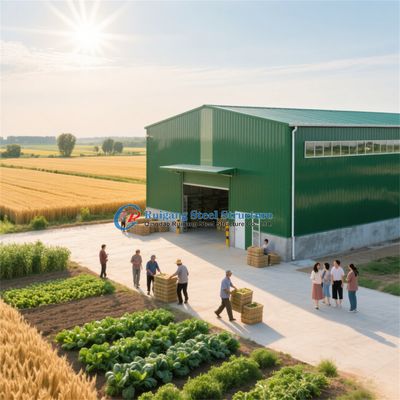 الهياكل الفولاذية الجاهزة للتخصيص للمستودعات والمركز التجاري