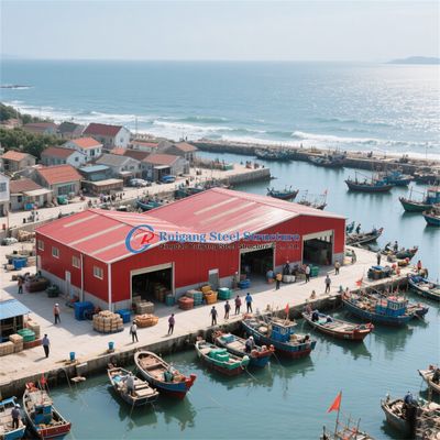 مبنى مسبق الصنع عقارات بناء هيكل فولاذي