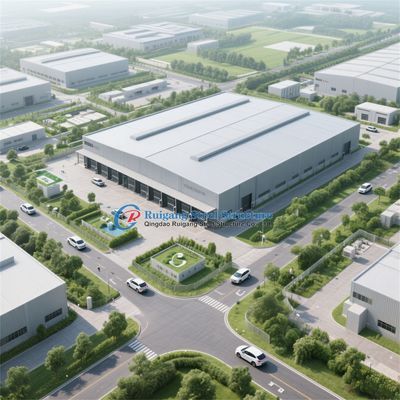 هياكل معدنية مسبقة الصنع بإطار فولاذي، مرآب تخزين مسبق الصنع