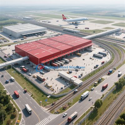 مبنى هيكل فولاذي سهل التجميع